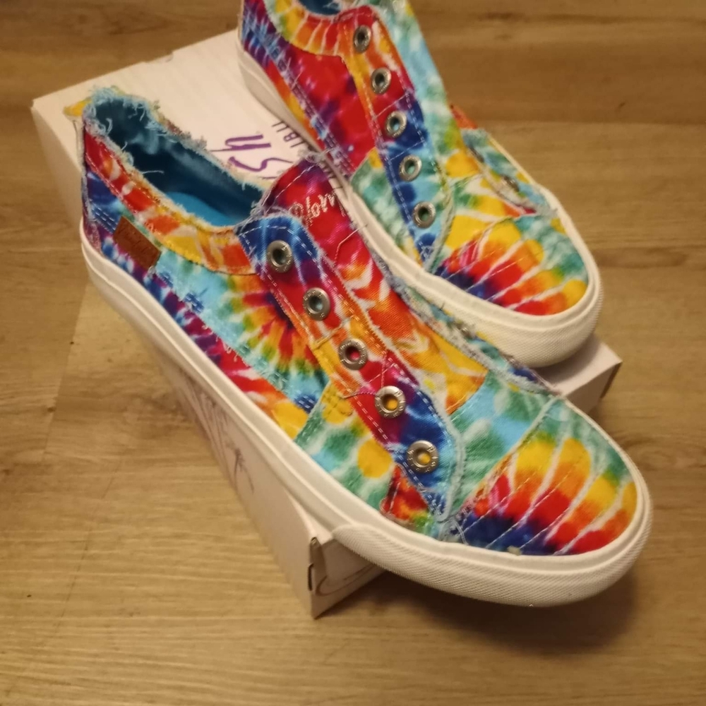 Rainbow shoes